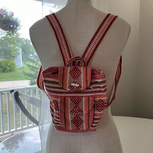 Pinzon boho  backpack with front pocket
